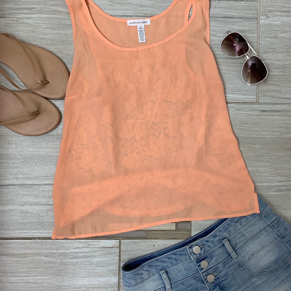 CREAM COLORED TANK